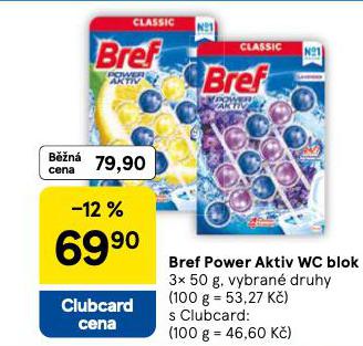 BREF WC BLOK POWER AKTIV