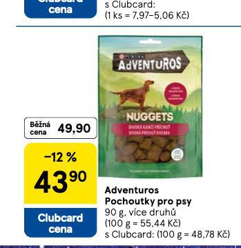 ADVENTUROS POCHOUTKY PRO PSY