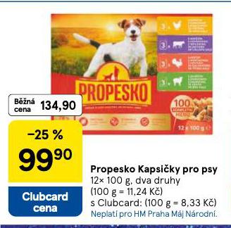 PROPESKO KAPSIKY PRO PSY