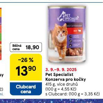 PET SPECIALIST KONZERVA PRO KOKY