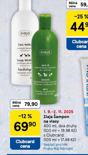 ZIAJA AMPON NA VLASY