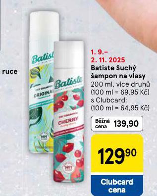 BATISTE SUCH AMPON NA VLASY