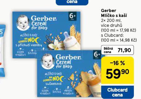 GERBER CEREAL MLKO S KA
