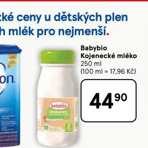 BABYBIO KOJENECK MLKO