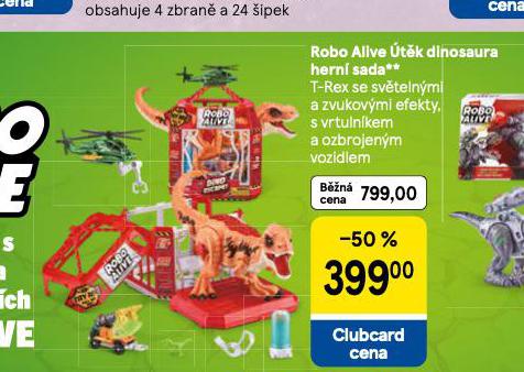 ROBO ALIVE TK DINOSAURA HERN SADA