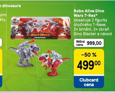 ROBO ALIVE DINO WARS T-REX