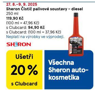 SHERON ISTI PALIVOV SOUSTAVY - DIESEL