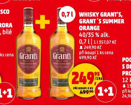 GRANT'S TRIPLE WOOD WHISKY