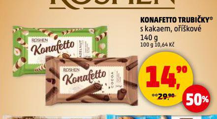 KONAFETTO TRUBIKY
