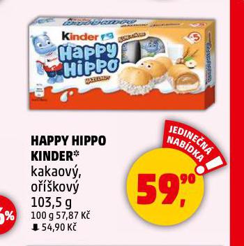 KINDER HAPPY HIPPO