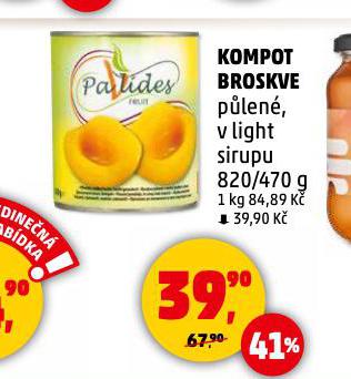 KOMPOT BROSKVE