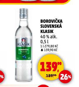 BOROVIKA SLOVENSK KLASIK