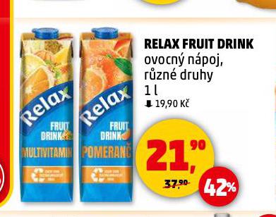 RELAX FRUIT DRINK