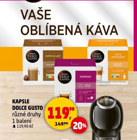 KVOV KAPSLE DOLCE GUSTO