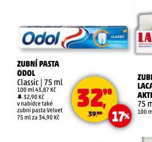 ODOL ZUBN PASTA