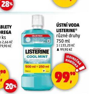 LISTERINE STN VODA