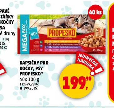 PROPESKO KAPSIKY PRO PSY