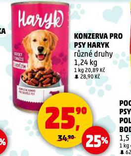 KONZERVA PRO PSY HARYK