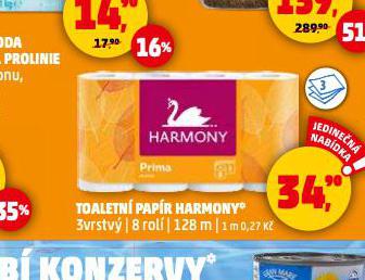 HARMONY TOALETN PAPR