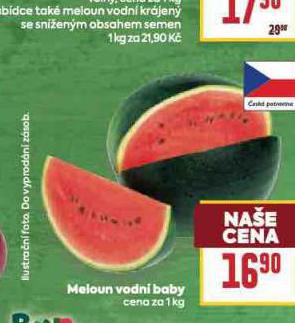 MELOUN VODN BABY