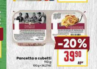 PANCETTA A CUBETTI