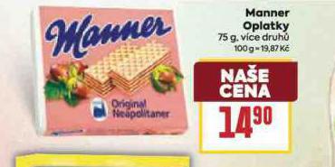 MANNER OPLATKY