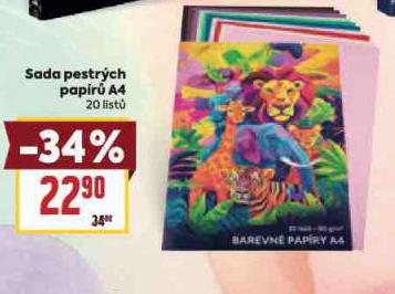 SADA PESTRCH PAPR A4