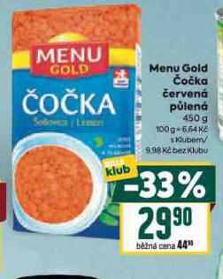 MENU GOLD OKA ERVEN PLEN