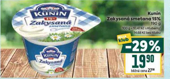 KUNN ZAKYSAN SMETANA 15%