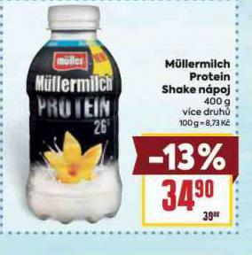 MLLERMILCH PROTEIN SHAKE NPOJ