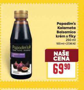 PAPADIMS KALAMATA BALSAMICO KRM