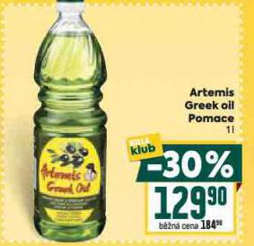 ARTEMIS GREEK OIL POMACE