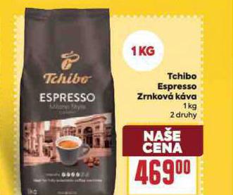 TCHIBO ESPRESSO ZRNKOV KVA
