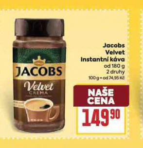 JACOBS VELVET INSTANTN KVA