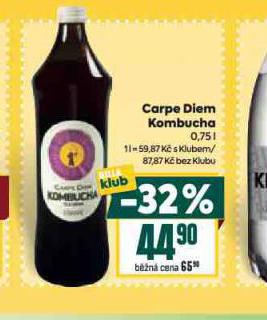 CARPE DIEM KOMBUCHA