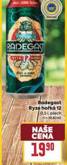 PIVO RADEGAST RYZE HOK 12