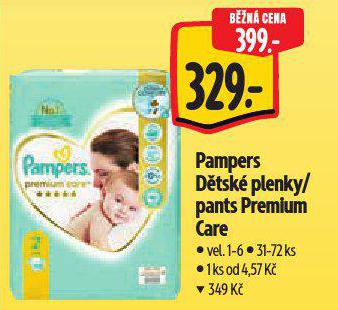 PAMPERS DTSK PLENKY