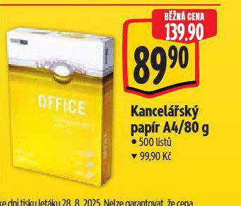 KANCELSK PAPR A4