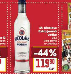 ST. NICOLAUS EXTRA JEMN VODKA