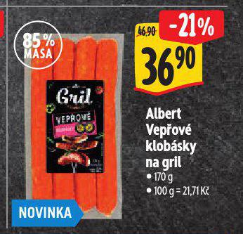 VEPOV KLOBSKY NA GRIL