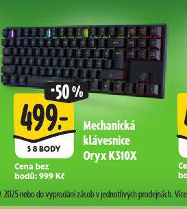 MECHANICK KLVESNICE ORYX K310X