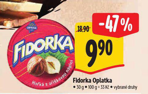 FIDORKA OPLATKA