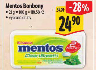 MENTOS BONBONY