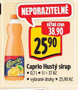 CAPRIO HUST SIRUP