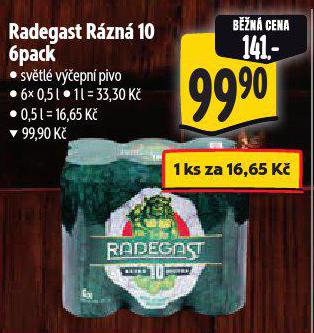 RADEGAST RZN 10 6PACK
