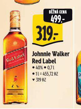 JOHNNI WALKER RED LABEL