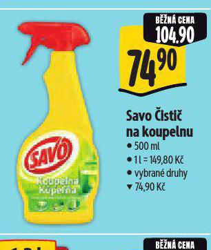 SAVO ISTI NA KOUPELNU