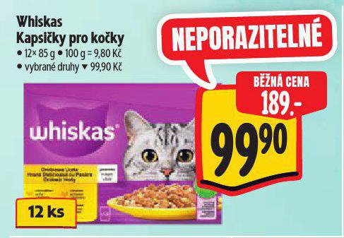 WHISKAS KAPSIKY PRO KOKY