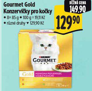 GOURMET GOLD KONZERVIKY PRO KOKY