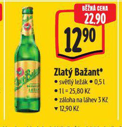 PIVO ZLAT BAANT